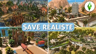 La save Sims 4 ULTIME  🤯 elle est parfaite  Présentation de save file Sims 4 🌎 [upl. by Suivatal]