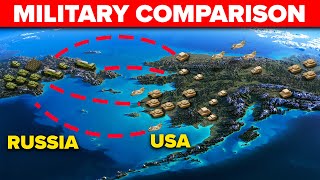 Russia vs United States USA  Military  Army Comparison [upl. by Jemine]