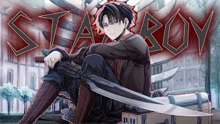 Levi Ackerman  STARBOY「AMVEdit」 [upl. by Amat955]