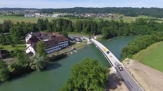 Neue ReussBrücke Gnadenthal [upl. by Riay]