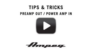 Ampeg Tricks and Tips  Preamp Out  Power Amp In [upl. by Latsirk]