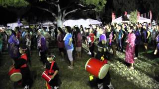 15  Okinawa Festival Hawaii 2014  Bon Odori  Asatoya Yunta  Song of Okinawa [upl. by Anih555]