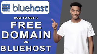 How to get a free domain on bluehost 2024 [upl. by Rocky76]