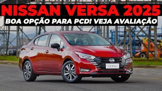 NISSAN VERSA 2025 CONHEÇA A VERSÃO SR E POR QUE ELE É UM BOM CARRO PARA PCD [upl. by Neomah]