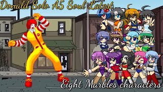 M Ahmed MUGEN 364  371 Donald Solo A5 Soul Latest 1P VS Eight Marbles Characters SomeRequested [upl. by Novrej]