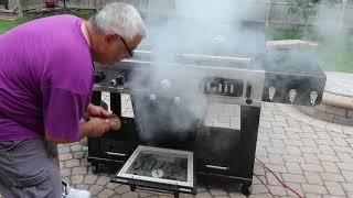 Smoked Brown Sugar Ham  Using a Pit Boss Memphis Ultimate 4 in 1 Smoker Grill [upl. by Kelila]