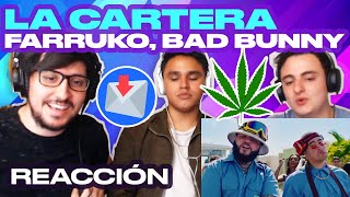 Reacción Farruko Bad Bunny  La Cartera Official Video  ANYMAL LIVE 🔴 [upl. by Dorrie]