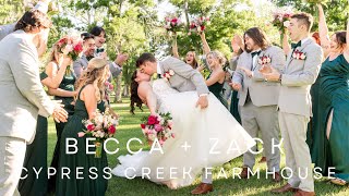 Becca  Zacks Wedding Film [upl. by Cecilio]