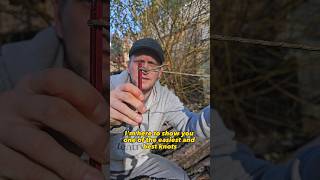 Mastering the Marlin Spike Hitch Secure Tent Stakes Every Time camping outdoors howto [upl. by Zebedee]