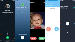 5 SOCIAL media incoming calls whatsappgoogle meettwinmesky phonezangi messenger [upl. by Gnek847]