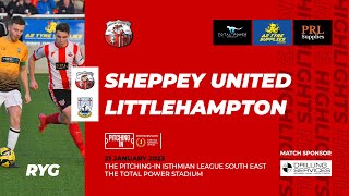 HIGHLIGHTS Sheppey United v Littlehampton Town [upl. by Icaj447]