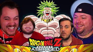 Reacting to DBZ Abridged Broly MOVIE Without Watching Dragon Ball Z [upl. by Nnaytsirk]