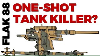 Flak 88 OneShot Kill How Effective was it really [upl. by Munshi]