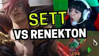 SETT vs RENEKTON  League of Legends  meduLOL [upl. by Aynosal116]