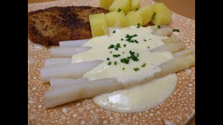 Thermomix TM 31  5  6  Spargel mit Kartoffeln und Sauce Hollandaise [upl. by Lashar]