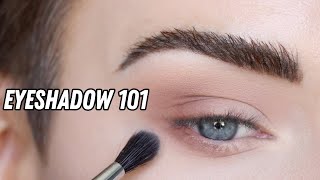 HOW TO APPLY EYESHADOW  Tips amp Tricks for Simple Eye Makeup [upl. by Ppilihp]