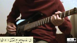 Performing Persian Music Microtones on Electric Guitar  Salim Ghazi Saeedi [upl. by Infeld]