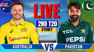 Pakistan vs Australia 2nd T20  Live T20 Match Today  PAK vs AUS Live Match Today  PAK vs AUS [upl. by Yrrej119]