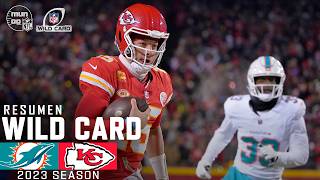 Miami Dolphins vs Kansas City Chiefs  NFL Playoffs  Resumen NFL en español  NFL Highlights [upl. by Cardwell]