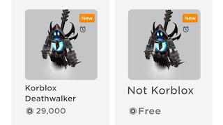 FINALLY Korblox Deathwalker [upl. by Augie467]