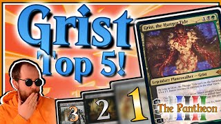 Grist the Hunger Tide  Commander Top 5  The Pantheon  EDH  Ep64 [upl. by Rriocard]