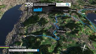 Course Profile Cycling  Men Elite RR [upl. by Macey]