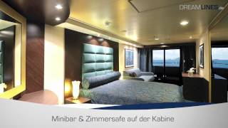 MSC Fantasia  Kabinendetails HD [upl. by Anewor]