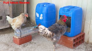 Bebedero y comedero de 20 litros para tus gallinas y pollos [upl. by Nnalatsyrc]