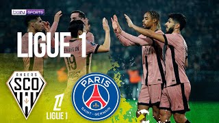 Angers vs PSG  Ligue 1 HIGHLIGHTS  110924  beIN SPORTS USA [upl. by Kaspar351]