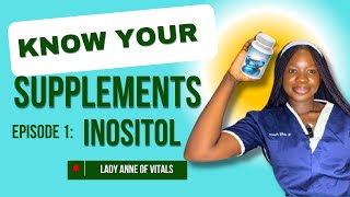 Know Your Supplements Episode 1 – Inositol amp PCOS Support inositol [upl. by Enilrad]