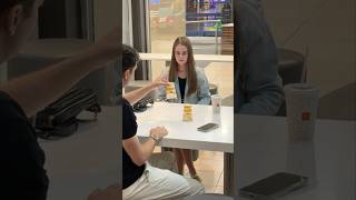 How I Did The Mcdonalds Cups trick 😱🥤 shorts [upl. by Dyanne768]