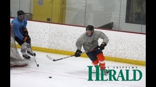 NAHL Chippewa Steel main camp 71718 [upl. by Attenad183]