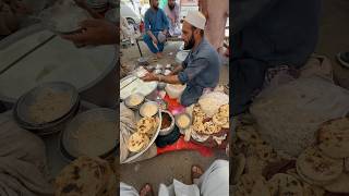 Man selling Desi lassi  Joo Roti amp Palak saag  Desi village food street [upl. by Asilef]