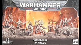 Lets Build EP 115 Jakhals for my World Eaters Army for Games of 40K [upl. by Ramona697]