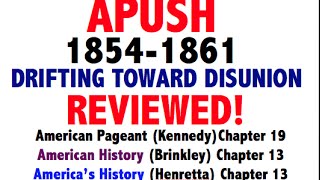 American Pageant Chapter 19 Review APUSH [upl. by Vijnas]