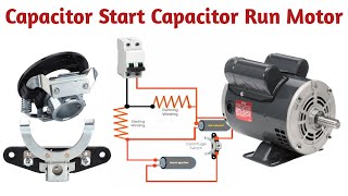 Capacitor Start Capacitor Run Motor  1Phase Motor  1Phase Motor Pump  Cutter Motorelectrical3d [upl. by Airbma]