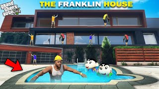 GTA 5  Franklin Shinchan amp Pinchan Most Ultra Premium Luxury House Upgrade GTA 5 [upl. by Troxell]