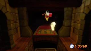 Crash Bandicoot  23 Fumbling in the Dark  Platinum Relic  Reliquia Platino AMAZING [upl. by Lars]