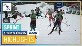 Maiden win for Chanavat  Sprint  Planica  FIS Cross Country [upl. by Ollecram]