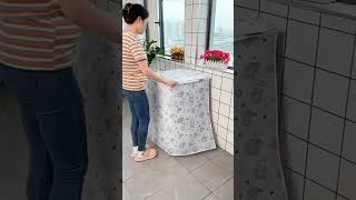 Dust Proof Washing Machine Cover 🔥 shortsvideo shorts gadgets [upl. by Cedar]