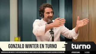 Gonzalo Winter en Tercer Turno La política espectáculo [upl. by Thier]