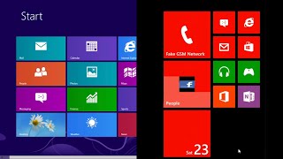 Windows 8 vs Windows Phone 8 [upl. by Euqinmod]