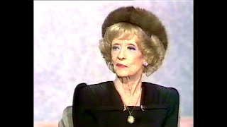 Sunday Sunday  Gloria Hunniford Interviews Bette Davis 081187 [upl. by Leventis]