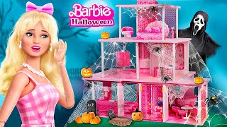 La Casa dei Sogni di Barbie per Halloween 30 Lavoretti Faidate per le Bambole [upl. by Adnohral954]