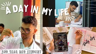 A DAY IN THE LIFE OF 2nd YEAR MEDICAL STUDENT  STUDY amp CHILL VLOG [upl. by Mohammad801]