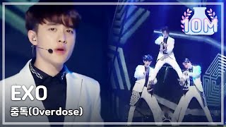 ENGsub쇼음악중심 EXO  Overdose 엑소  중독 Show Music core 20141227 [upl. by Annaehr]