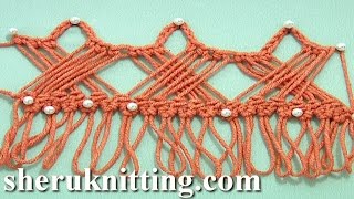 Way to Develop Hairpin Crochet Strip [upl. by Clintock]