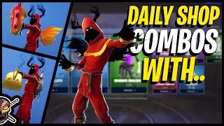 Daily Item Shop Combos with CLOAKED SHADOW in Fortnite [upl. by Ahseirej]