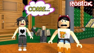 Roblox  ESCAPAMOS DO ACAMPAMENTO Escape Camp Roblox Obby  Luluca Games [upl. by Martica]