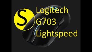 Logitech G703 Lightspeed Mouse Review 2023 [upl. by Cotsen114]